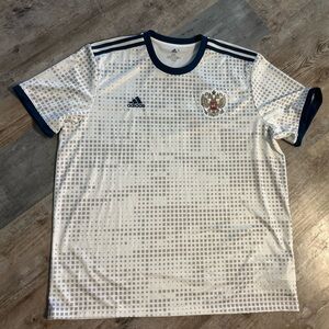 Adidas Russia 2018 FIFA World Cup away soccer jersey XXL